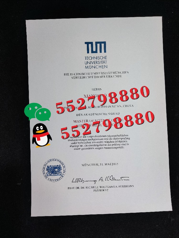 慕尼黑工业大学毕业证书高清样品/深度解析慕尼黑工业大学毕业证书防伪细节