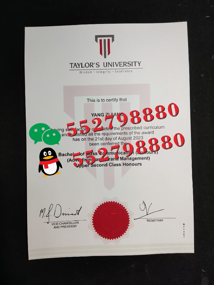 马来西亚泰莱大学毕业证书实拍/马来西亚泰莱大学毕业证防伪解析