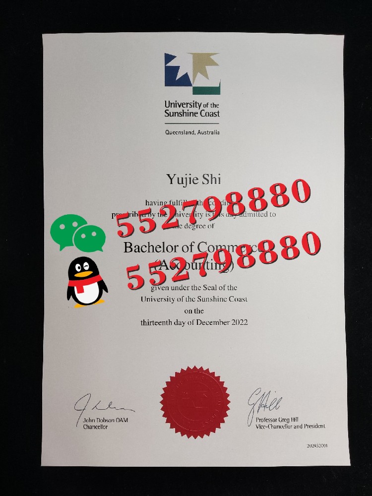 阳光海岸大学毕业证书实拍/阳光海岸大学毕业证防伪解析