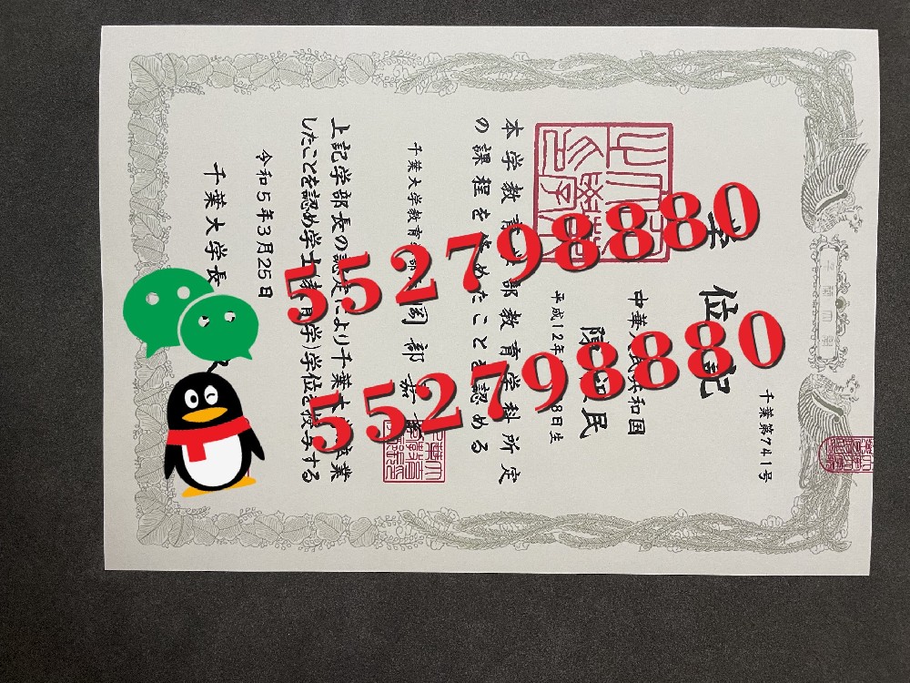 千叶大学学位记实拍/千叶大学毕业证防伪解析