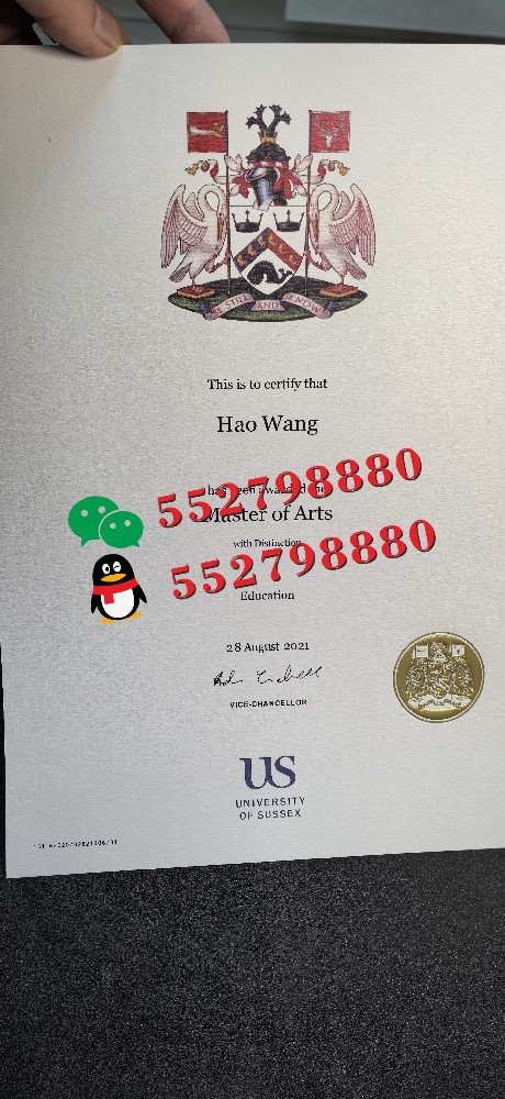 英国萨塞克斯大学毕业证书样本/英国萨塞克斯大学毕业证防伪案例