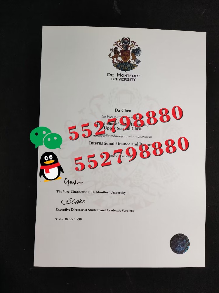 德蒙福特大学毕业证含金量解读/德蒙福特大学毕业证书版本复刻