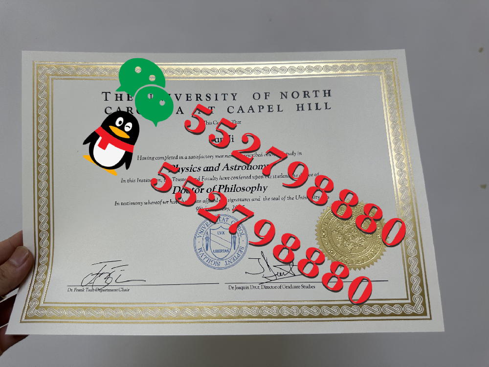 北卡罗来纳大学教堂山分校博士学位证解析,北卡罗来纳大学教堂山分校博士毕业证版本复刻