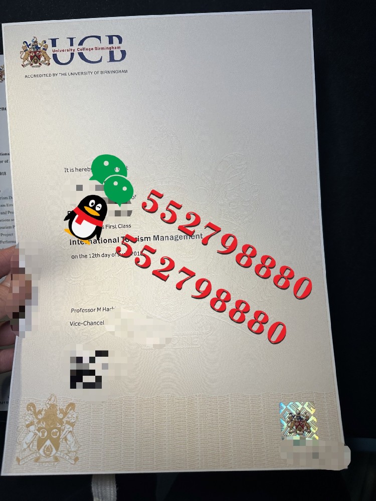 伯明翰大学学院毕业证书版本复刻/UCB实拍伯明翰大学学院学位证图片
