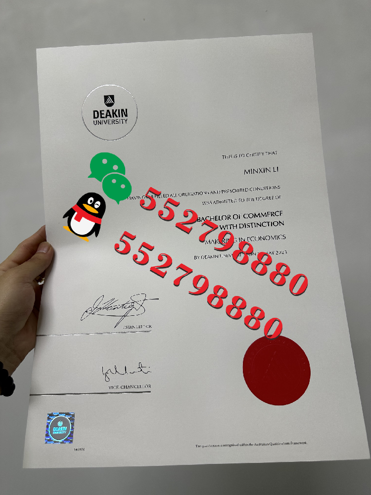 迪肯大学毕业证书版本复刻，Deakin diploma/迪肯大学会计学学位证书解析