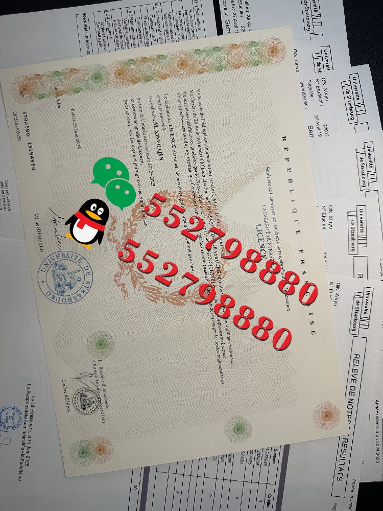 斯特拉斯堡大学毕业证书版本复刻/斯特拉斯堡大学学位证书定制