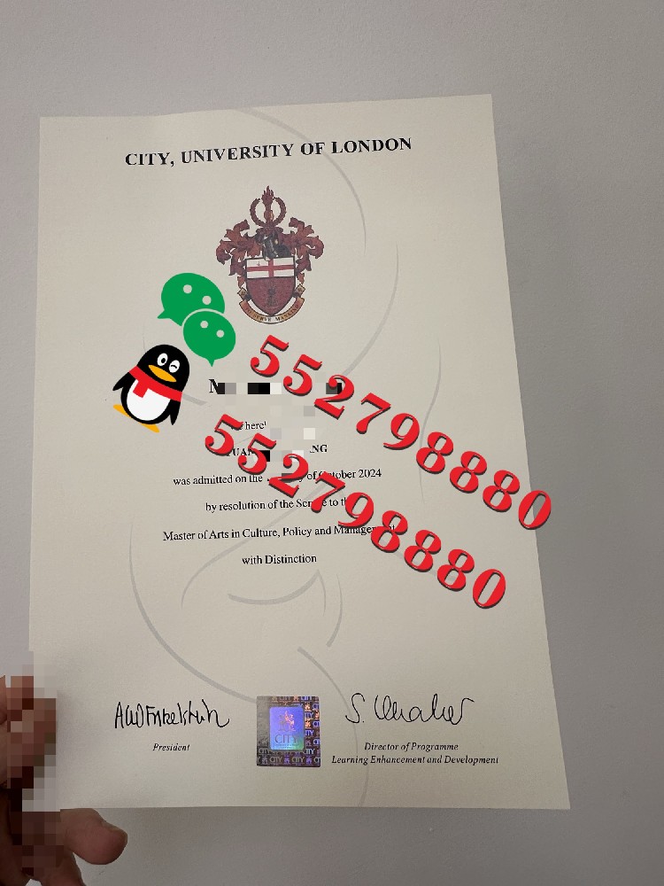 伦敦城市大学毕业证书版本复刻/伦敦城市大学毕业证成绩单定制解析