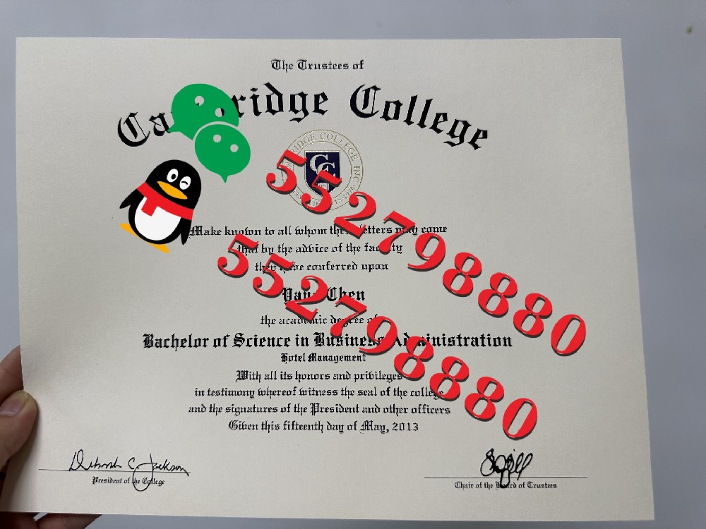 剑桥学院毕业证书版本复刻/解析剑桥学院心理学学士学位证书