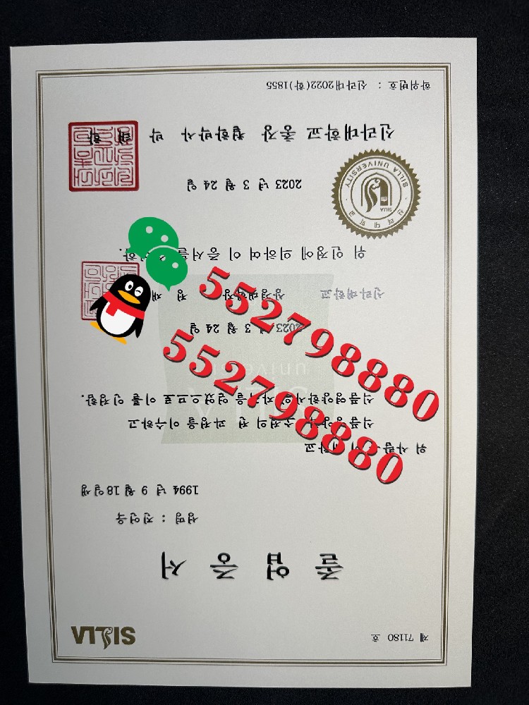 新罗大学毕业证书版本复刻/新罗大学자동차기계공학과学位证书解析
