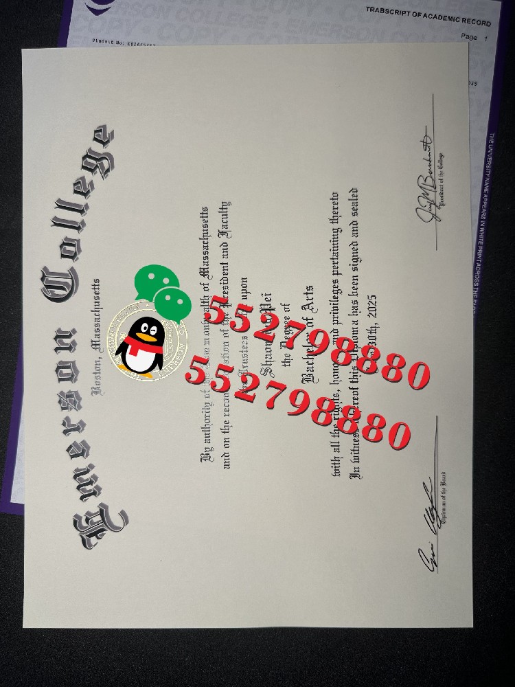 爱默生学院毕业证书BFA复刻/爱默生学院视觉艺术 BFA学位证解析