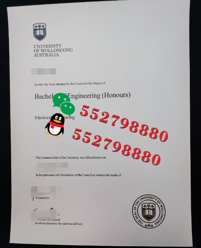 伍伦贡大学毕业证书版本订购/伍伦贡大学护理学学位证书解析