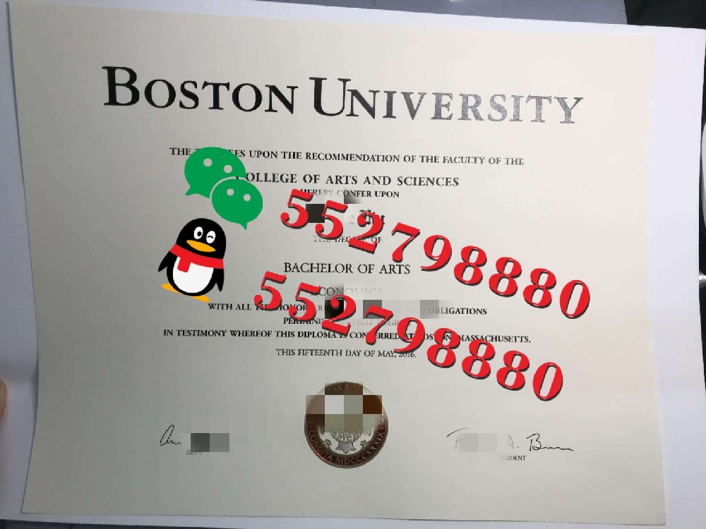 波士顿大学毕业证书版本复刻/波士顿大学金融学学位证书解析