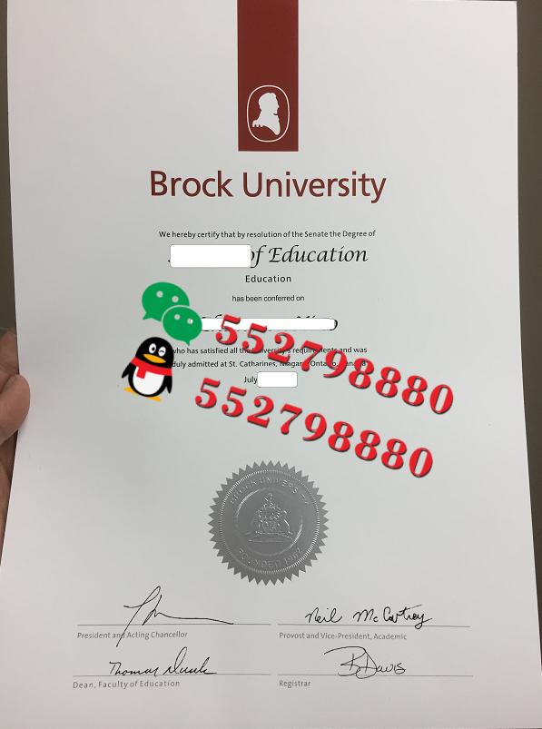布鲁克大学毕业证书版本复刻/布鲁克大学应用科学学位证解析