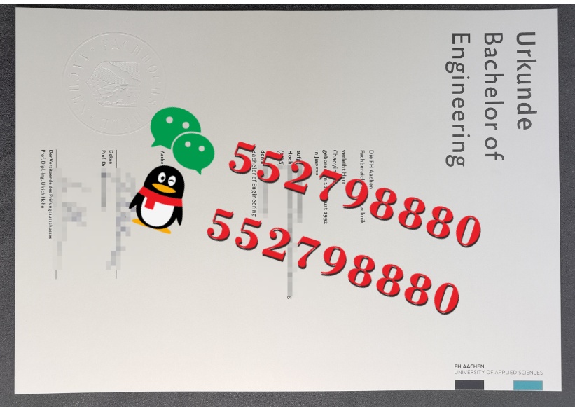 亚琛应用科技大学毕业证书版本复刻/亚琛应用科技大学学位证书解析