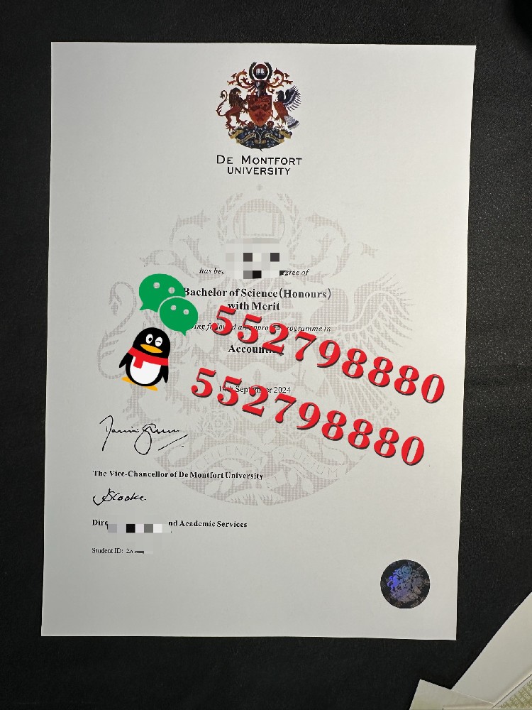 德蒙福德大学毕业证书版本复刻/德蒙福德大学学位证书解析