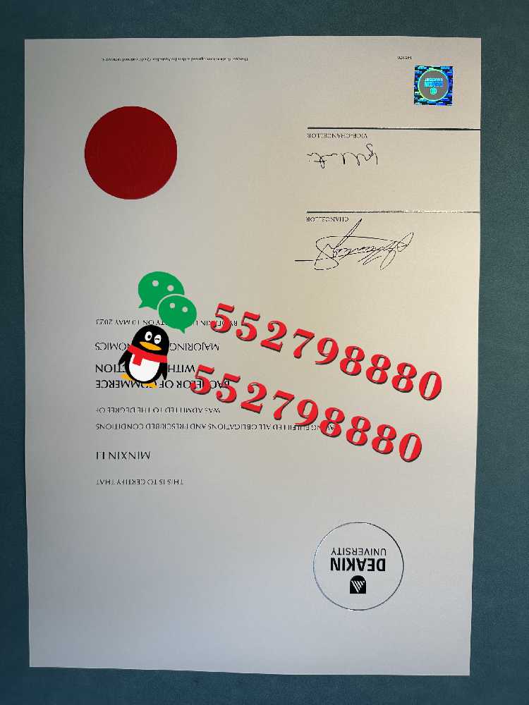 迪肯大学毕业证书实拍特写/DUK迪肯大学金融学学位证解析