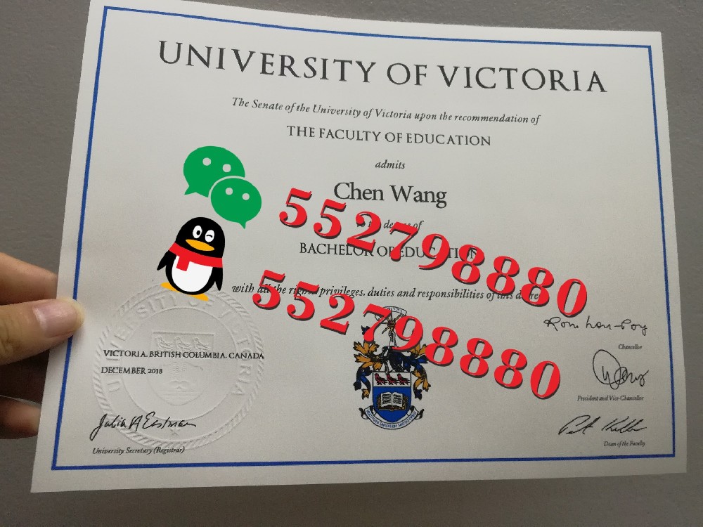 加拿大维多利亚大学毕业证书实拍特写/UVic维多利亚大学学位证书制作