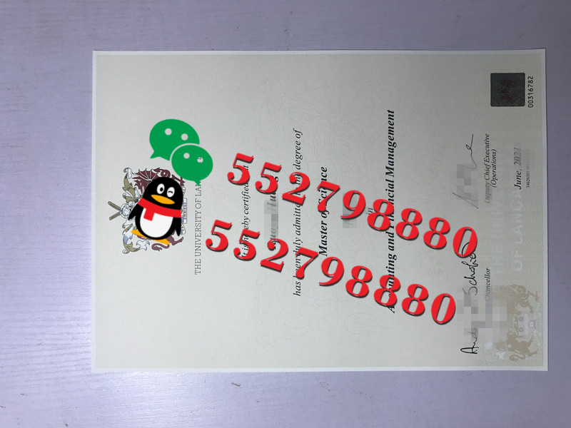 兰卡斯特大学毕业证书实拍特写/兰卡斯特大学会计与金融学位证书制作
