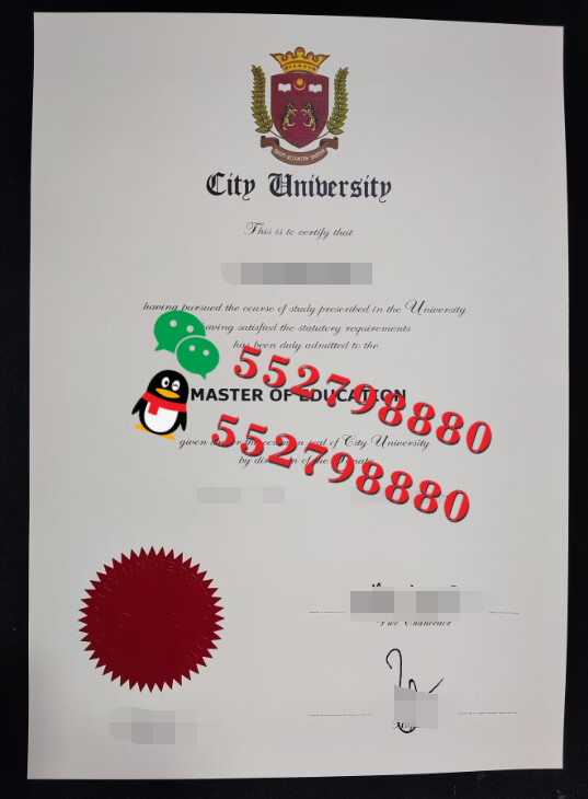 马来西亚城市大学毕业证书实拍特写/马来西亚城市大学会计与金融学士学位证书制作