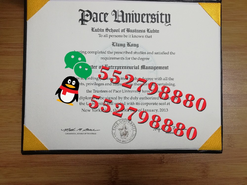 佩斯大学毕业证书实拍特写/佩斯大学物理学理学学士学位证书复刻