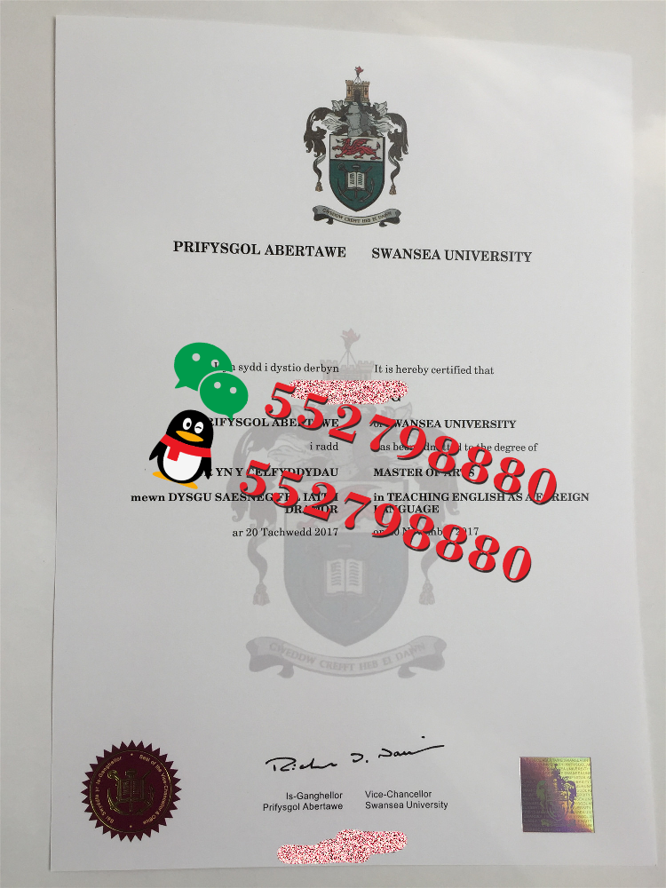 斯旺西大学毕业证书实拍特写/斯旺西大学产品设计学士学位证书复刻