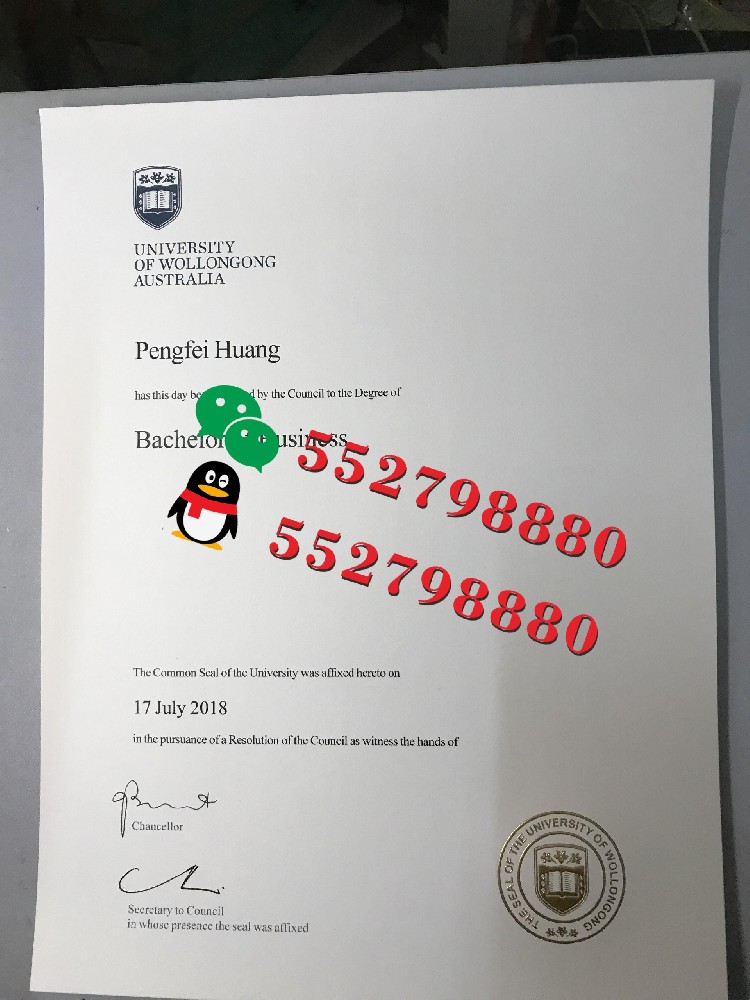 沃隆港大学毕业证书实拍特写/沃隆港大学金融学学士学位证书复刻