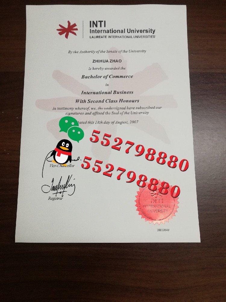 英迪国际大学毕业证书实拍特写/英迪国际大学市场营销学士学位证书复刻