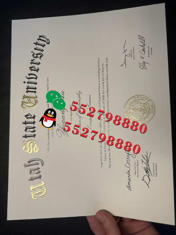 犹他大学毕业证书实拍特写/犹他大学中学教育教育学士学位证书复刻