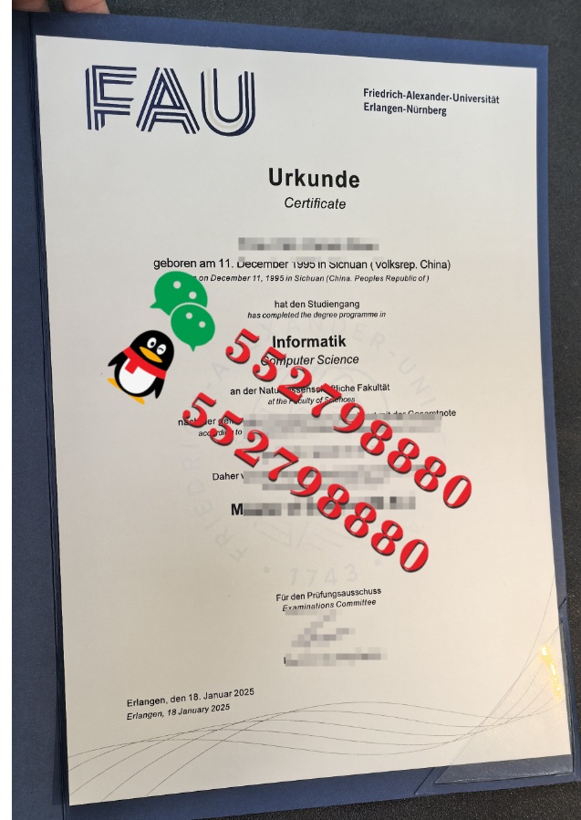 纽伦堡大学毕业证书制作流程/纽伦堡大学生物化学工程工程学士学位证书定制