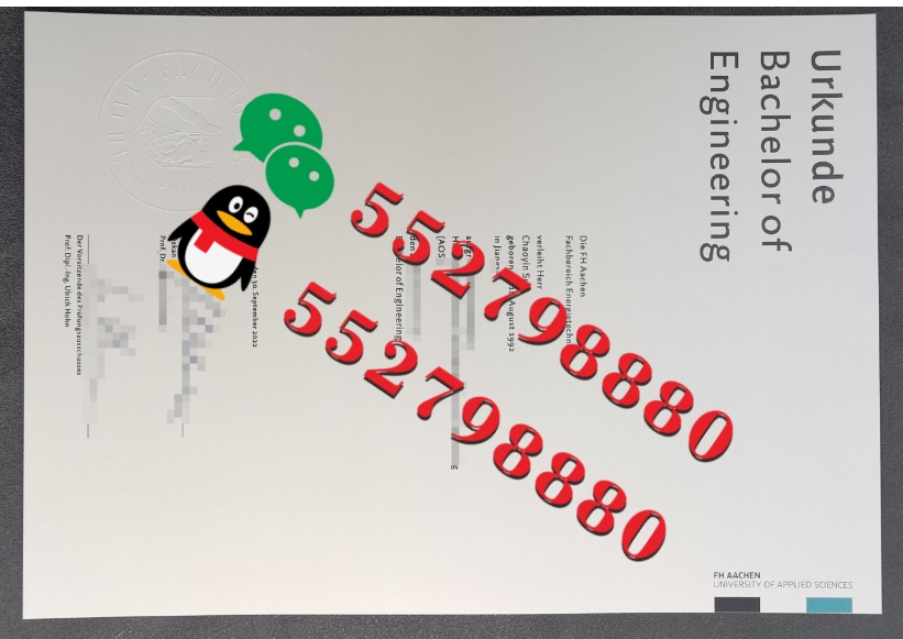 亚琛应用科技大学毕业证书制作流程/亚琛应用科技大学航空航天工程学士学位证书定制