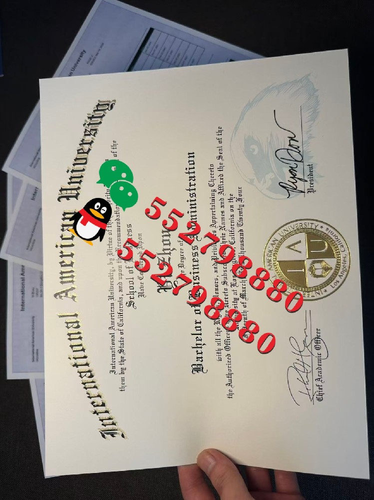 国际美国大学毕业证书制作流程/国际美国大学学位证书定制