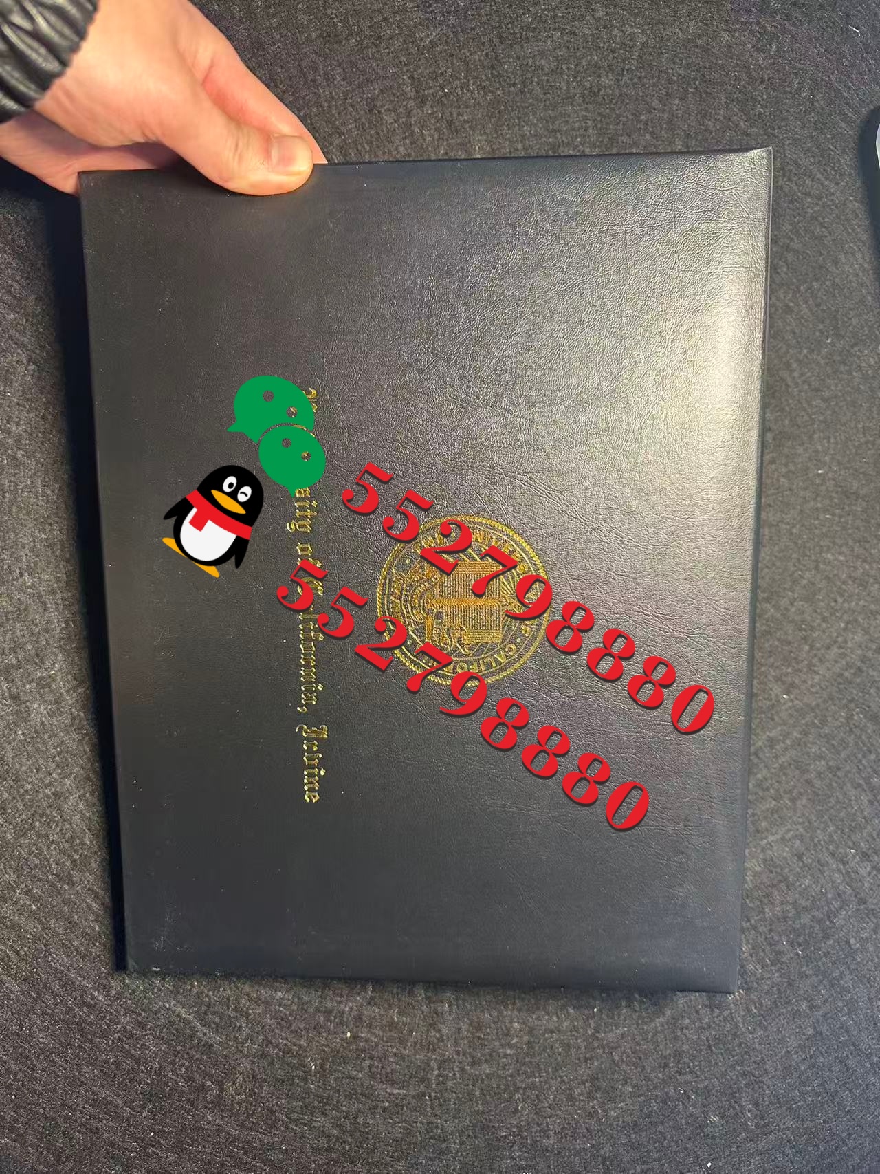  UCI加州大学欧文分校毕业证书外壳制作流程/ UCI/ UC加州大学欧文分校经济学文学士学位证书定制